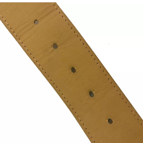 Authentic Louis Vuitton Ceinture Jeans Leather 80cm Mens Belt - Picture 8 of 8